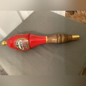 Amstel Light Red Beer Tap Handle 11”